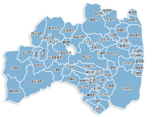 福島 県 地図