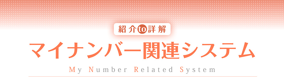 紹介 to 詳解　マイナンバー関連システム